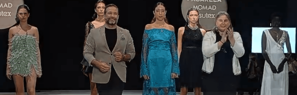 Cierre del desfile de la marca de joyería tinerfeña Arena y Plata en la pasarela de  febrero de MOMAD 2026