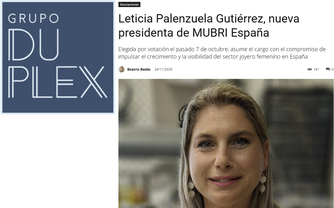 En este momento estás viendo La nueva Junta Directiva de Mubri España se hace pública en Grupo Duplex